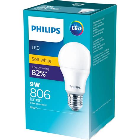 Philips Led 806 Lumen Light Bulb Warm White Each Woolworths