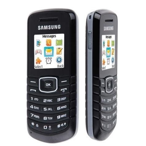 Samsung E1081 Tuşlu Siyah Cep Telefonu İthalatçı Firma Garantili