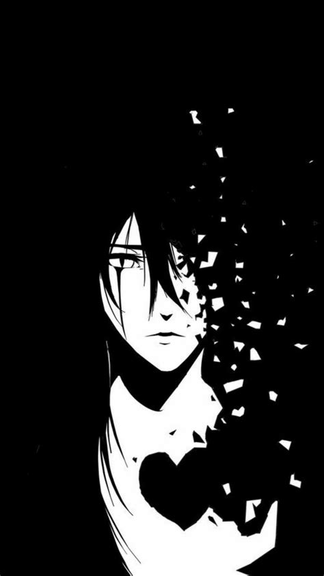 More images for black anime background » Black and White Anime Aesthetic Wallpapers - Top Free ...
