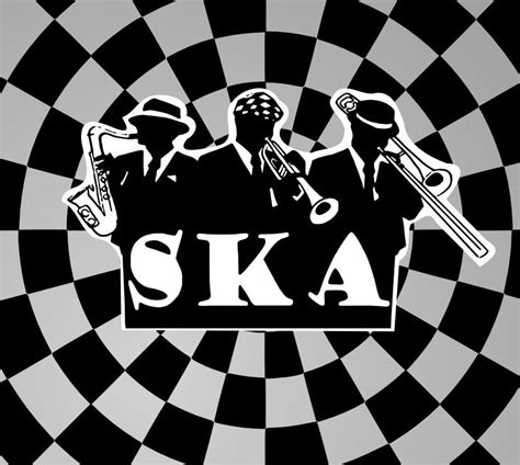 Ska Horn Section Ska Ilustraciones Musica