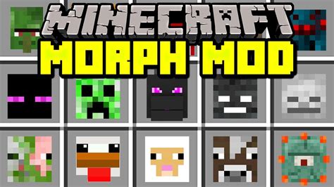 Check spelling or type a new query. Minecraft MORPH MOD! | TURN INTO ANY PLAYER, MOB, BOSS ...