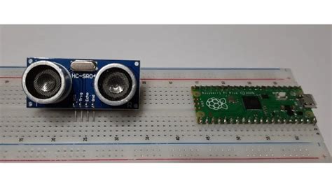 Control An Hc Sr04 Ultrasonic Sensor With Raspberry Pi Pico And Micropython