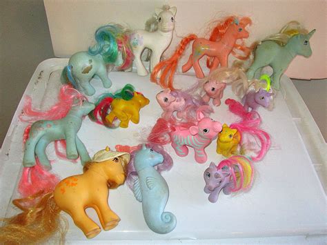 Lot Vintage 1980s My Little Pony Ponies Hasbro Need Tlc Etsy
