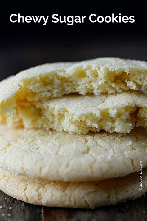 If the dough seems too soft and sticky for rolling, add 1 more tablespoon of flour. The BEST Chewy Sugar Cookies Recipe! - Add a Pinch