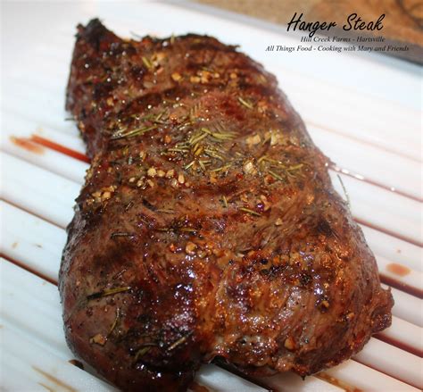 In the past it was sometimes known as butcher's steak, because butchers would often keep it for themselves rather than offer it for sale. Cooking With Mary and Friends: Grilled Hanger Steak