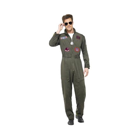 Costume Adult Top Gun Fighter Pilot M