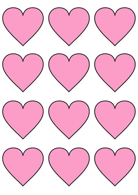 Free Printable Heart Templates Add A Little Adventure 12 Free