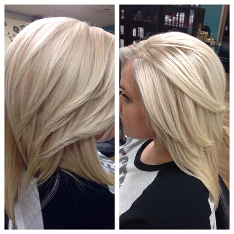 Beautiful Icy Blonde Creates With Wella Professionals Special Blonde Series Hair Color