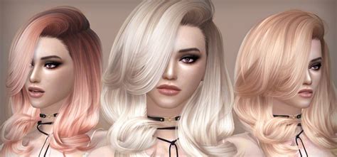 Mesh completely made by myself recoloring allowed: Sims 4 CC: Best Mid-length Hair For Girls (All Free To ...
