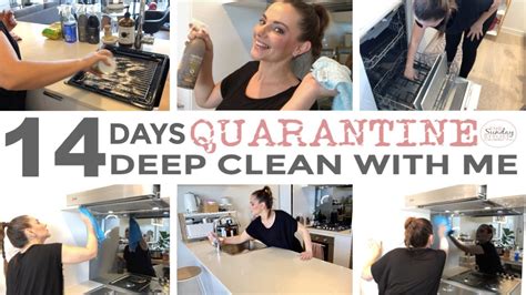 Deep Clean With Me Self Isolation Quarantine Cleaning Routine