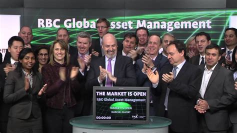 Rbc Global Asset Management Opens Toronto Stock Exchange January