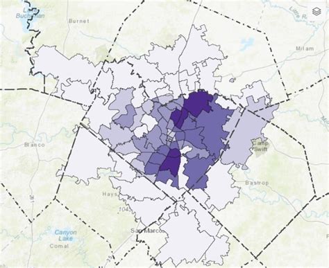 North Central Southeast Austin Zip Codes Have Most Covid 19 Cases In
