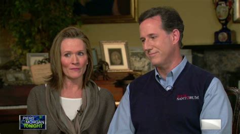 Piers Morgan Tonight Gop Presidential Candidate Rick Santorum And His