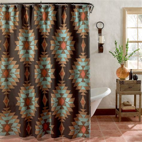 Suba Shower Curtain Southwest Shower Curtain Western Home Decor