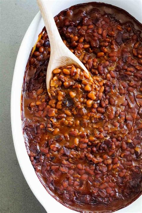 Easy Baked Beans With Bacon Taste And Tell
