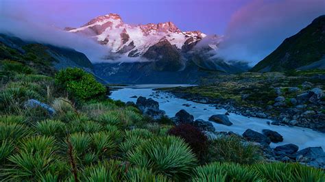 Mount Cook National Park New Zealand Mountains Hd Wallpaper Peakpx
