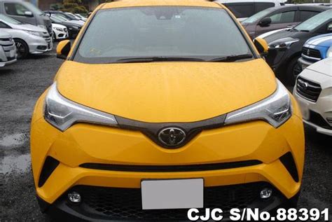 2019 Toyota C Hr Yellow For Sale Stock No 88391 Japanese Used Cars