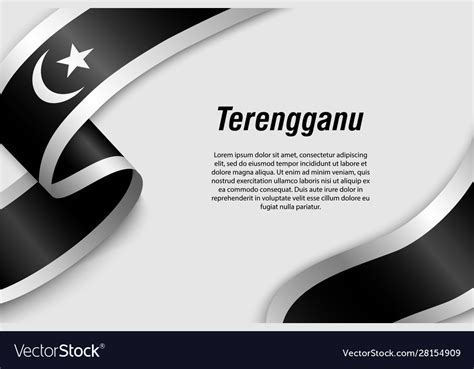 Flag Gambar Bendera Terengganu Flag And Coat Of Arms Of Terengganu