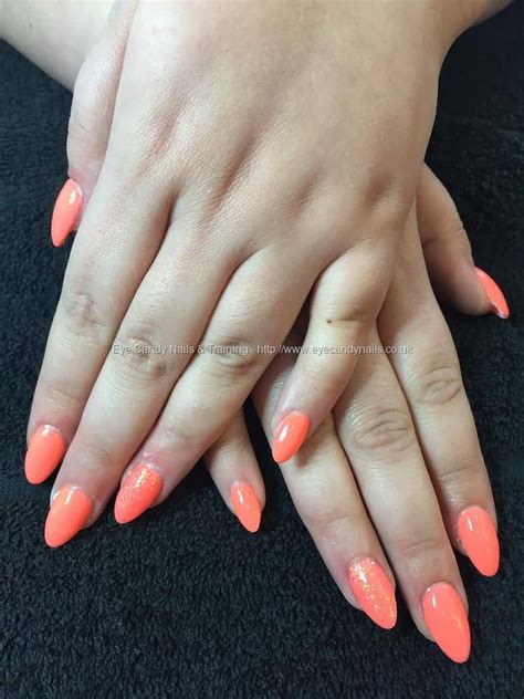 Then, peach nails might be the next thing for you. 45+ Most Beautiful Almond Shaped Acrylic Nail Art Design Ideas