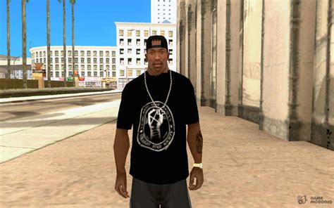 Black T Shirt For Cj For Gta San Andreas