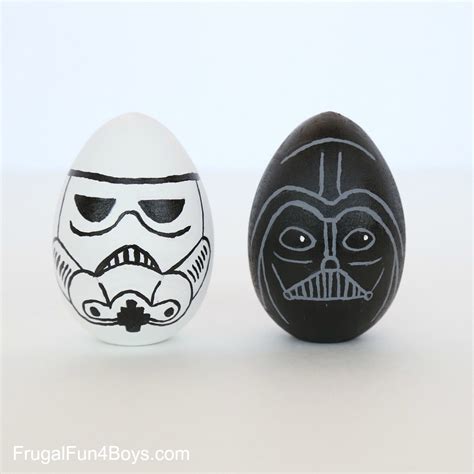 How To Make Star Wars Painted Easter Eggs Frugal Fun For Boys And Girls