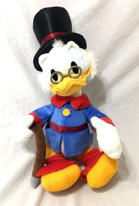 New Disney Store Exclusive Scrooey Mcduck Ducktales Stuffed Plush 17