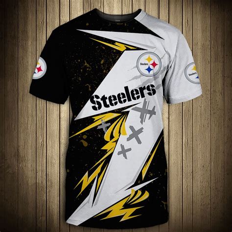Pittsburgh Steelers T Shirt Thunder Graphic T For Men Jack Sport Shop