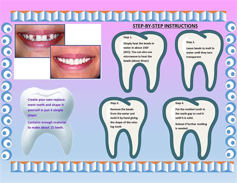 Diy Tooth Filling Kit Australia Denseal Diy Permanent White Dental