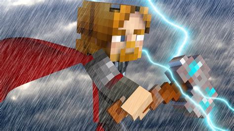 Thor The Dark World Thor In Minecraft 172 Mod Youtube