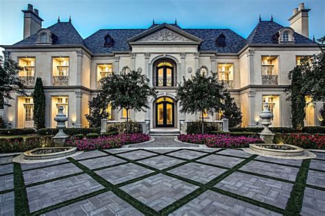 Exquisite French Chateau Style Home With Classical Architecture