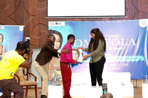 Anticipated Crowd Goes Wild As Omotola Speaks At The Business School University Of Ghana