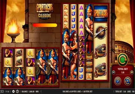 Slot Wms Spartacus Super Colossal Reels Sud Goelo