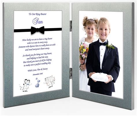 Wedding gifts for mom and dad. Ring Bearer Gifts - Personalized