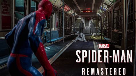Marvels Spider Man Remastered Spider Man Vs Mr Negative Train Fight