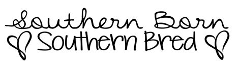 Southern Dreams Creations: Southern Born Southern Bred Wordart