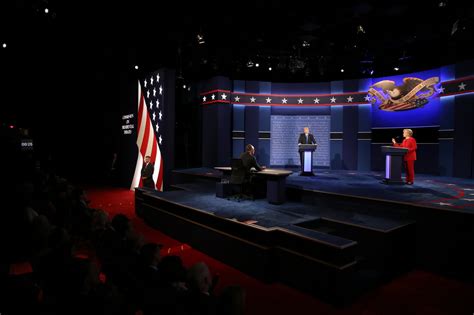 Photographs From The First Presidential Debate The New York Times