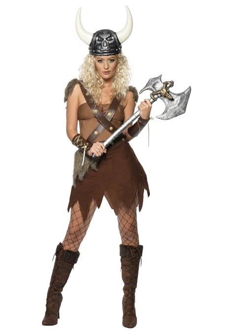 Womens Viking Warrior Costume Halloween Costume Ideas 2019