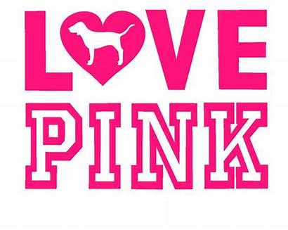 Pink Victoria Secret Sticker Svg Vector Brand