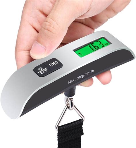 New 50kg10g Portable Lcd Digital Hanging Luggage Scale Travel