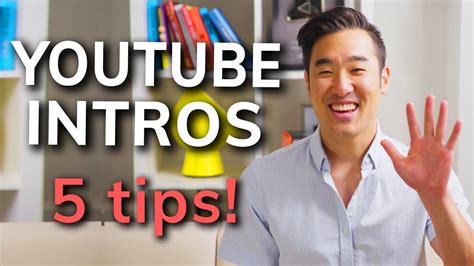 How To Make An Awesome Youtube Intro 5 Tips Youtube
