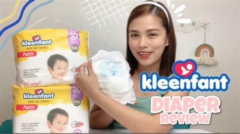 Kleenfant Diaper Review Youtube