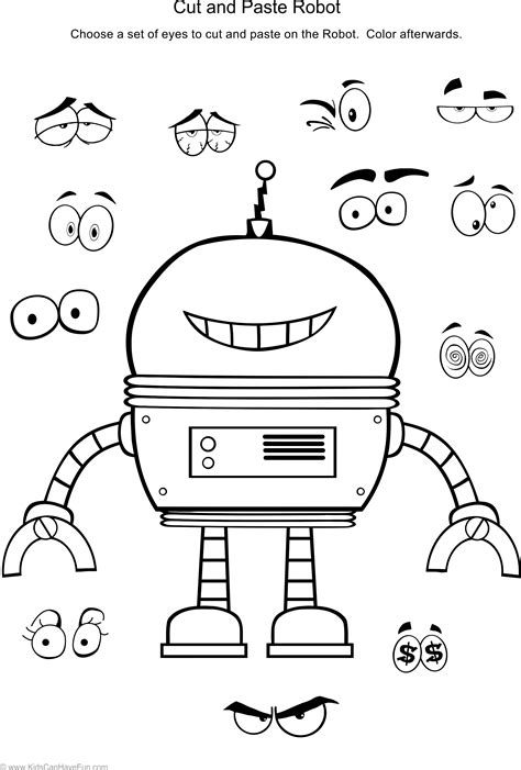 ️design A Robot Worksheet Free Download