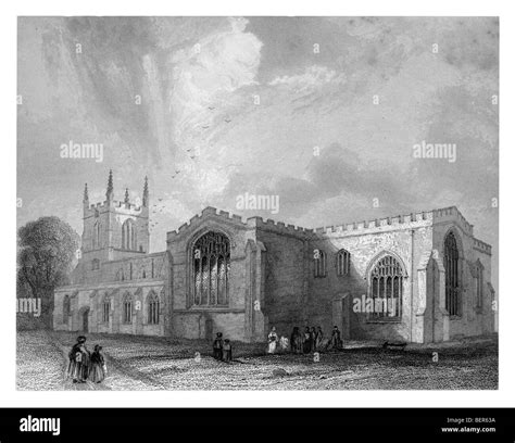 Bangor Cathedral, South-East view Stock Photo - Alamy