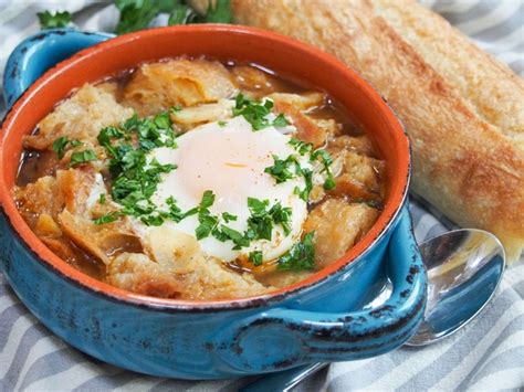 Sopa De Ajo Spanish Garlic Soup • Curious Cuisiniere
