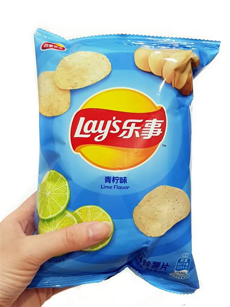 Review Lays Potato Chips Lime Flavor 乐事青柠味 Just An Ordinary Girl