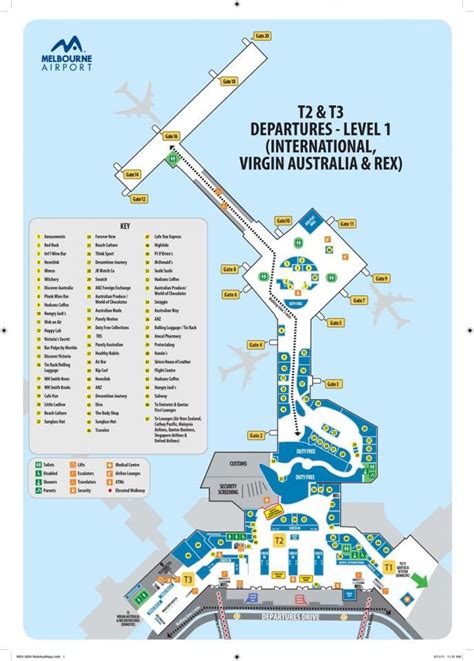 Maps Of Melbourne Airport Melbourne Airport Airport Map Airport Design