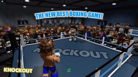 The New Best Boxing Game On Roblox Knockout Youtube