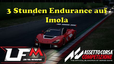 Lfm Drive Endurance H Auf Imola Highlights Assetto Corsa