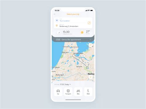 Simple Map Direction App By Arda Arican On Dribbble