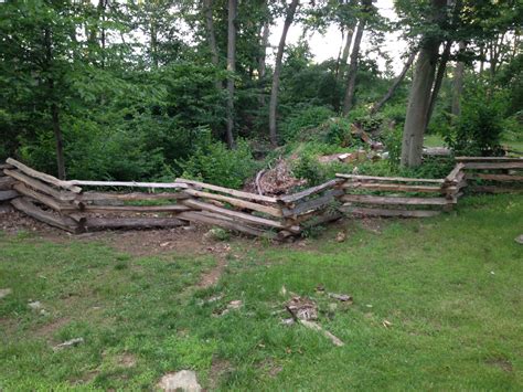 Colonial Style Split Rail Fence 5 Steps With Pictures Instructables